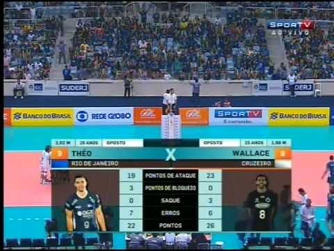 RJX/RIO 3 X 2 SADA CRUZEIRO - SUPERLIGA MASCULINA 2012/2013