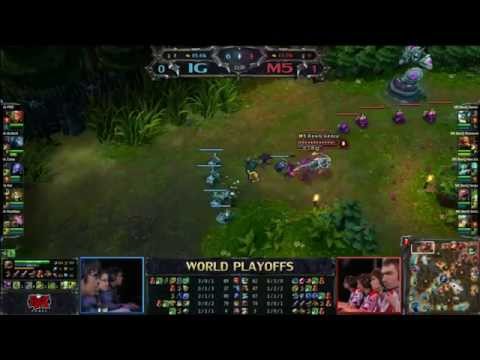 M5 vs. IG - Game 2 - Quarter Final - League of Legends World Championship 2012