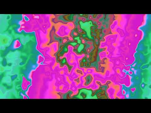 Psychedelic Ambient Waves 2 | Trippy Colorful Background/Screensaver [1 Hour, 8K]