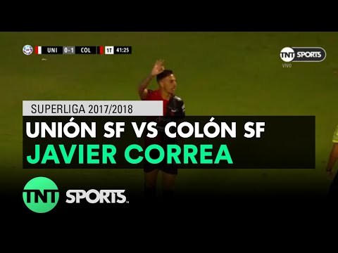 Javier Correa (0-1) Unión SF vs Colón SF | Fecha 17 - Superliga Argentina 2017/2018