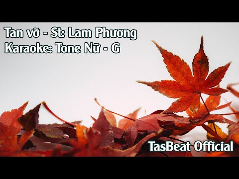 Karaoke Tan Vỡ - Tone Nữ | TAS BEAT