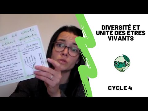 Diversity and unity of living beings - 3rd - Madame SVT