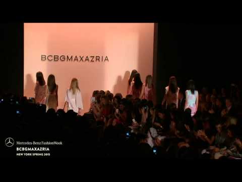 BCBGMAXAZRIA: FINAL WALK AT MBFW S/S15 COLLECTIONS