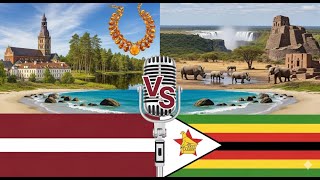 The Baltic Jewel vs. The Land of Stone: Latvia vs. Zimbabwe
