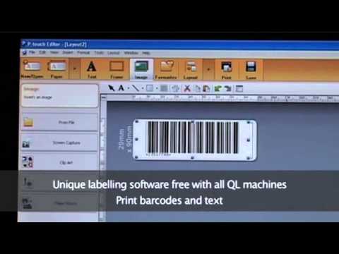 Design and working of brother ql570 label maker label printe...