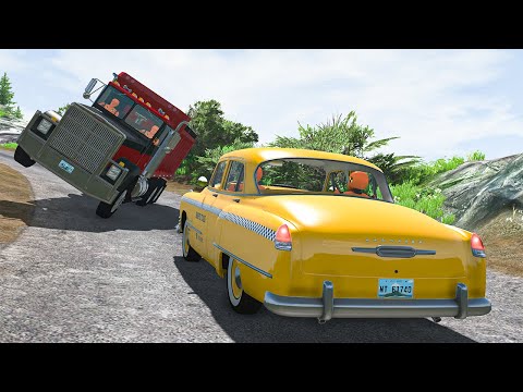 Cliff Drops #23 - BeamNG DRIVE | SmashChan