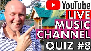 LIVE YouTube Music Channel QUIZ! How to run a music channel Creator Academy Course EXAM #8