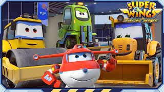 Download lagu [SUPERWINGS8] Kekacauan Derek Konstruksi | Superwings Electric Heroes | S8 EP38 mp3