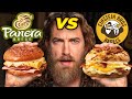 Panera vs. Einstein Bros. Bagels Taste Test | FOOD FEUDS