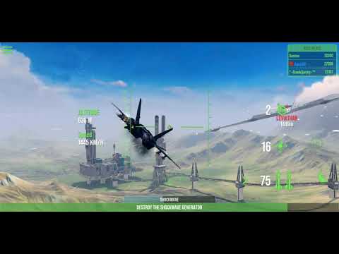 Modern Warplanes: A Leviathan fight with friends