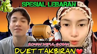 Download lagu SPESIAL LEBARAN..‼️ DUET TAKBIRAN RONAN SAIFUL GOBAN feat ISNAWATI😊 masyha'allahh merdunya😁 mp3 Download lagu SPESIAL LEBARAN..‼️ DUET TAKBIRAN RONAN SAIFUL GOBAN feat ISNAWATI😊 masyha'allahh merdunya😁 mp3