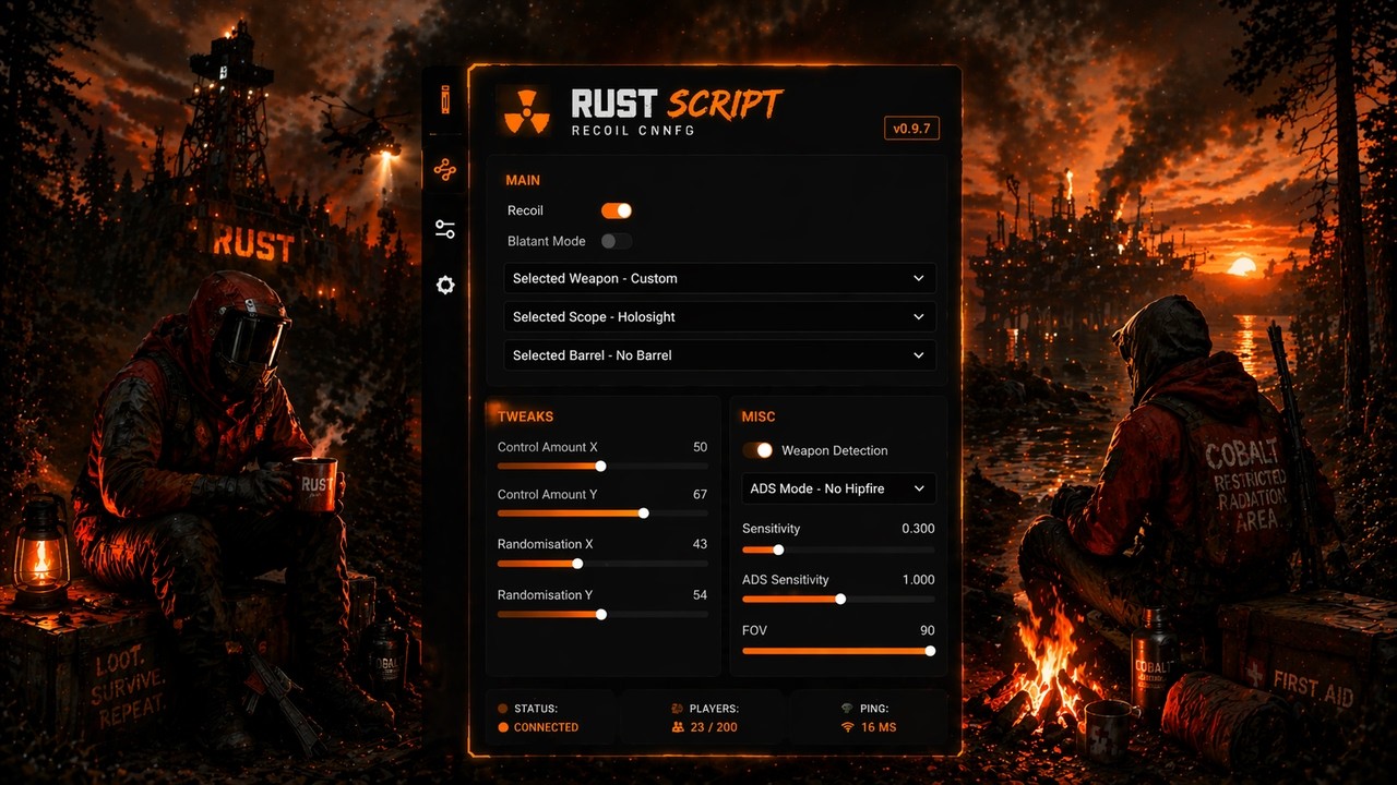 [UPDATE] Best Rust Script! | No Recoil Rust / Rust Macro | Undetected