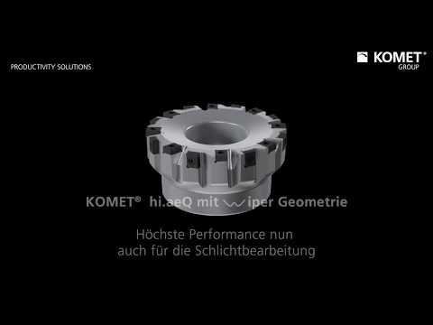 Höchste performance nun auch für die Schlichtbearbeitung – mit der neuen wiper-Geometrie