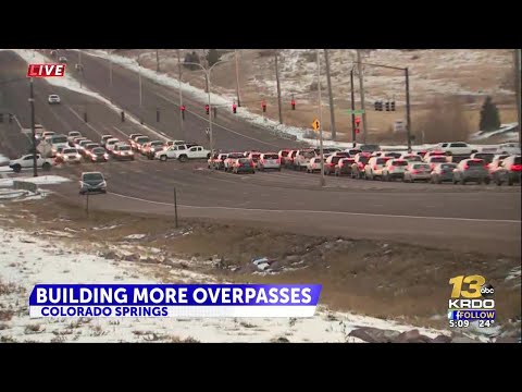Colorado Springs considers more overpasses along Powers Blvd.