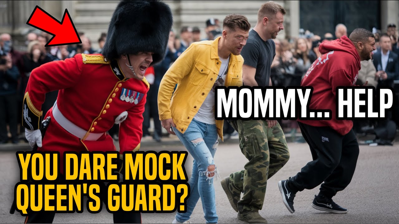 Gen Z Teens Tried to Tickle a Royal Guard—What Happened Next Made One Call for His Mommy!