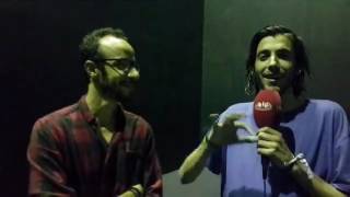 Salvador Sobral, Júlio Resende - Super Bock Super Rock Interview [13-07-2017]