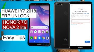 Huawei Y7 Prime 2018 FRP bypass 8.0 | Huawei LDN-L21/LDN-LX2/LDN-TL10/LDN-L01/LDN-LX3 Without PC