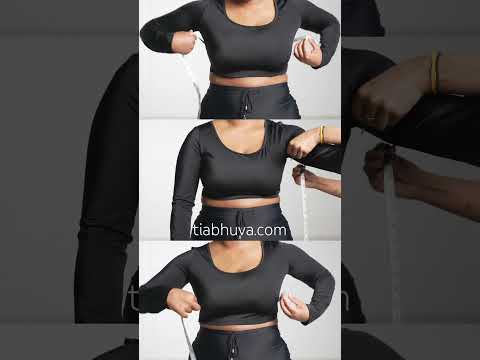How to take measurements for blouse | how to measure bust size | saree blouse | #saree #shorts