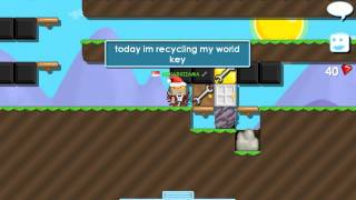 recycling my world key