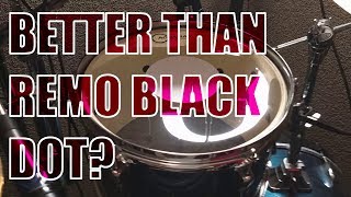 Video thumbnail for Aquarian Classic Clear Power Dot Drum Head Demo Review by Demonic Sweaters