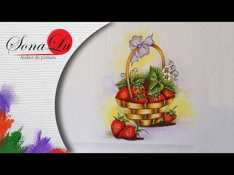 Lesson 147 - Strawberry Basket in a Dish Towel