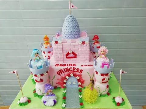 #TheLittleHardwareCompany The Cake Palace, Cake Designs & Castle Cake Process