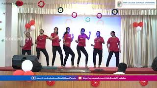 Christmas 2021 dance by 3rd yr students of LSON