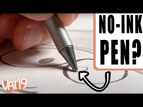 The Inkless Metal Pen That Writes On Metal!