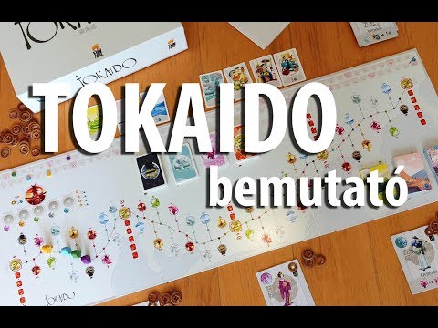 Tokaido - társasjáték bemutató - Jatszma.ro