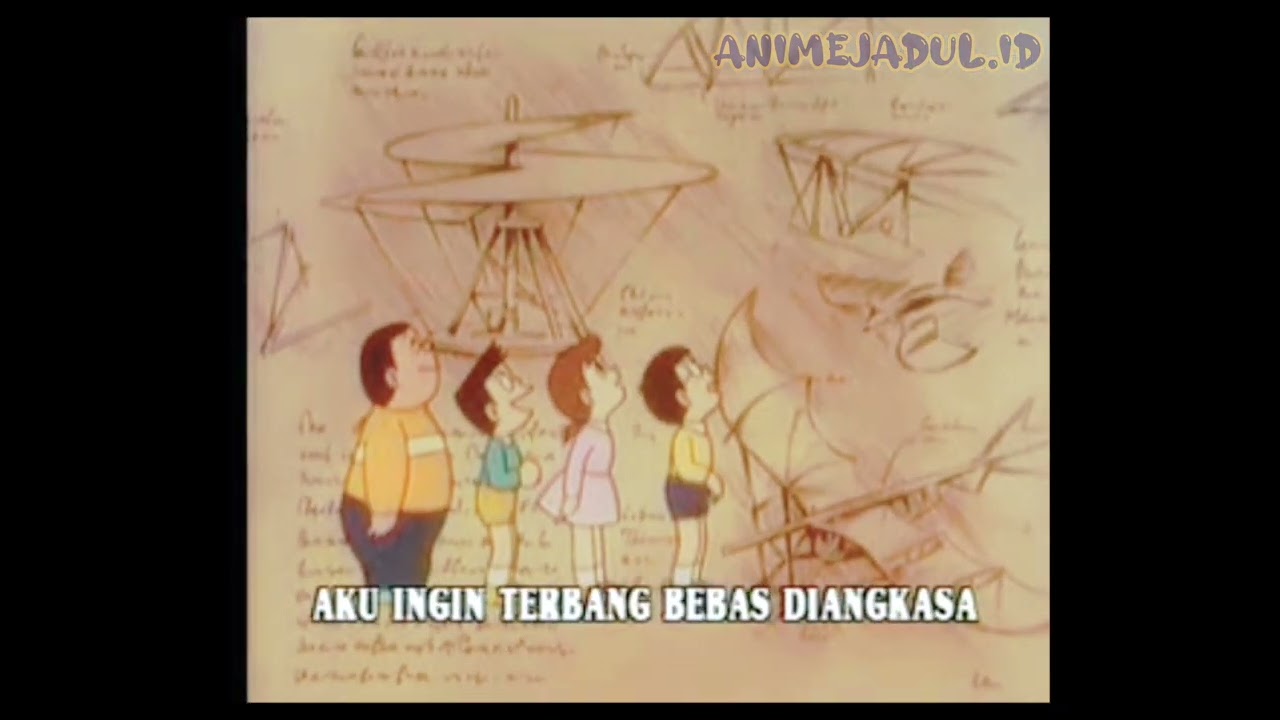 Doraemon 1980 Opening Bahasa Indonesia Versi HD.
