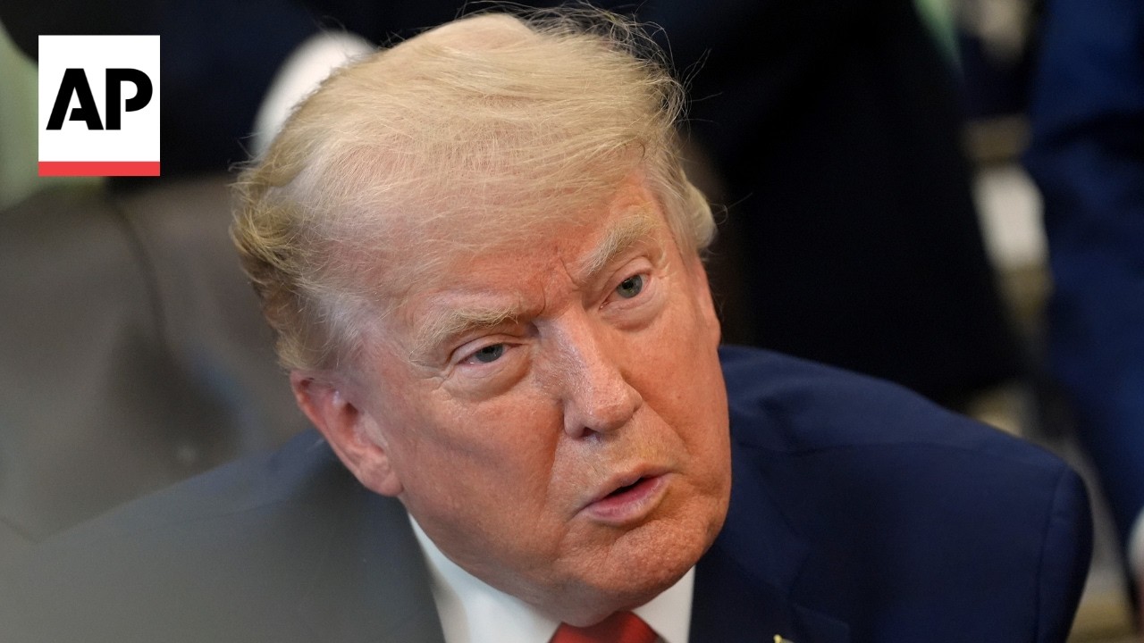 Video | Trump calls off latest threats to strike Iran, citing a breakthrough in talks to end the war