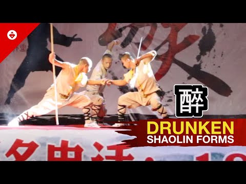 Shaolin DRUNKEN Kung Fu Style by WARRIOR Monks | BEST KUNG FU