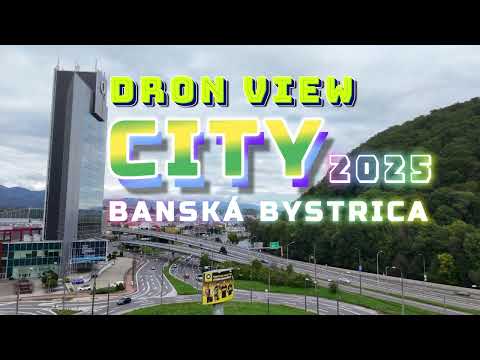 Banská Bystrica 2025 🇸🇰 | Cinematic Drone View 4K