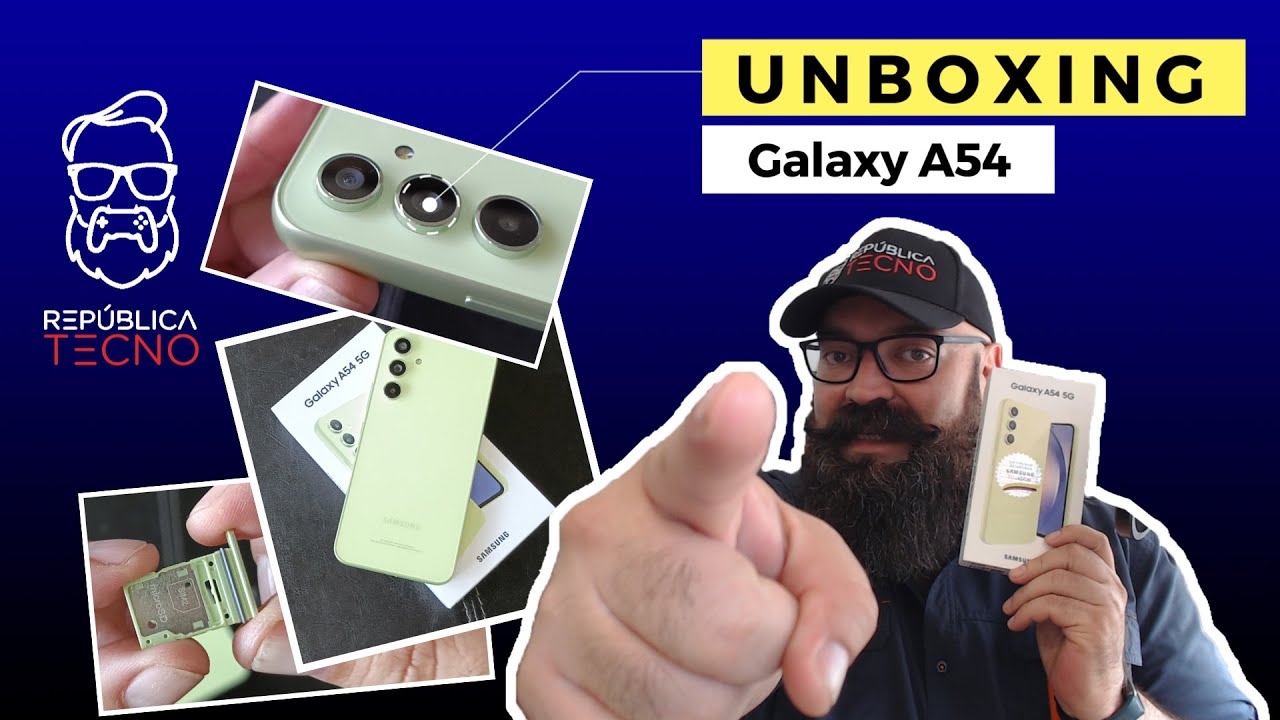 Desempacando el Samsung Galaxy A54 5G - ¡Increíbles experiencias móviles te esperan! [UNBOXING]