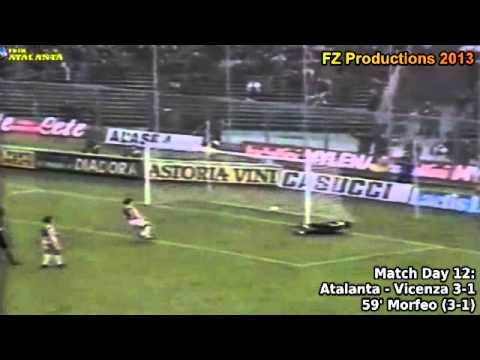 Serie A 1995-1996, day 12 Atalanta - Vicenza 3-1 (Morfeo goal)