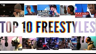 Top 10 Freestyles - Eminem, Lil Dicky, Kid Cudi, Juice WRLD, Skepta, Snoop Dogg, Migos...