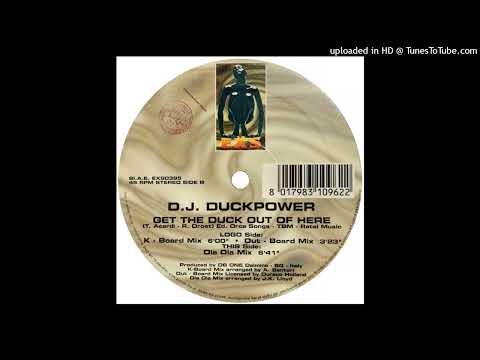 Dj Duckpower - Get The Duck Out Of Here (Move It 7 Inch) 1995
