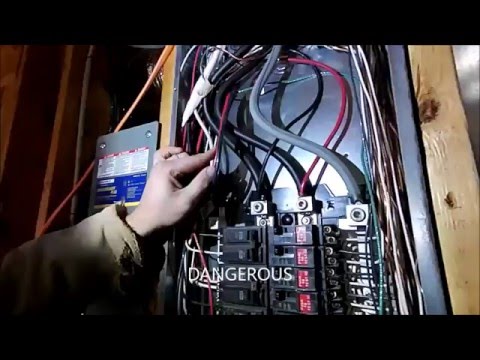 Wiring a Portable Generator into a house (How NOT to do it)