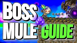 MapleStory ULTIMATE Boss Mule Guide 2025