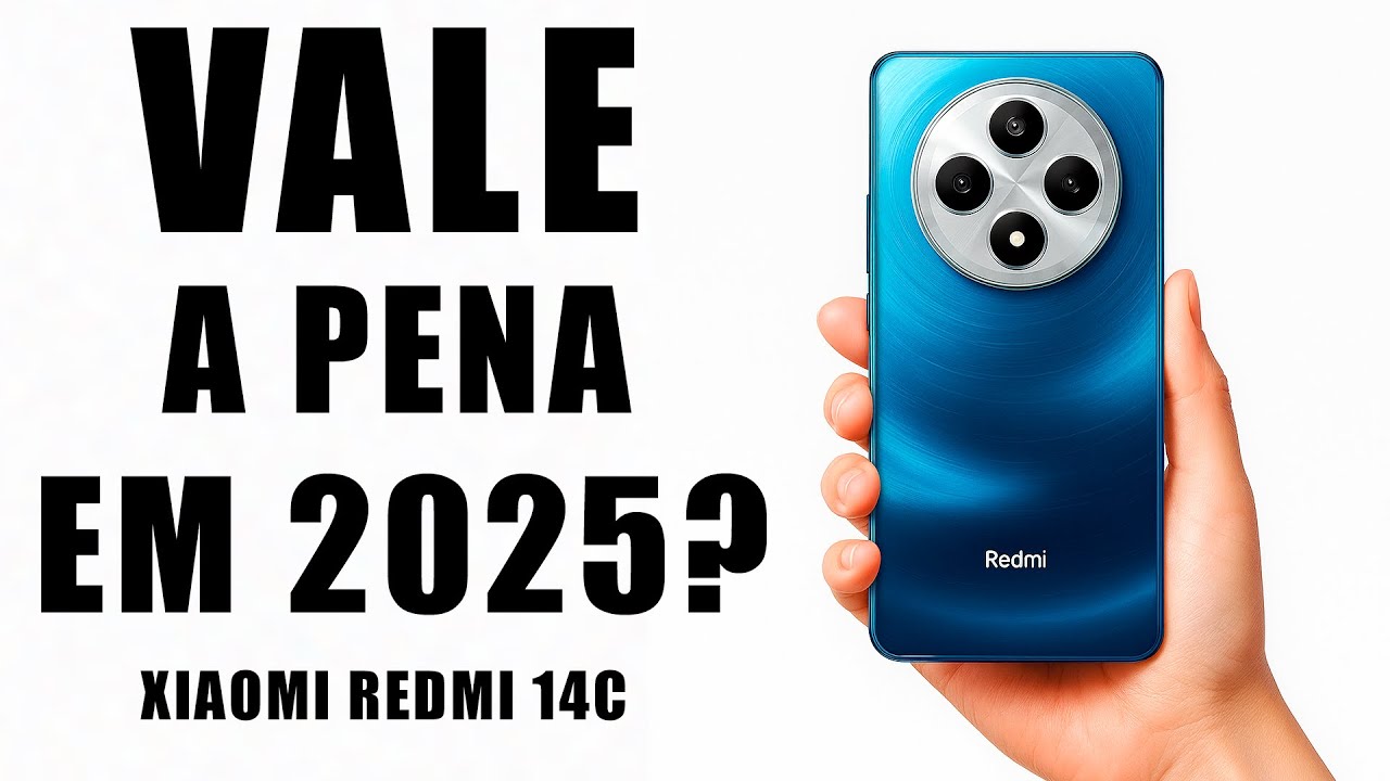 Miniatura da avaliação em vídeo de Smartphone Xiaomi Redmi 14C 128GB/256GB