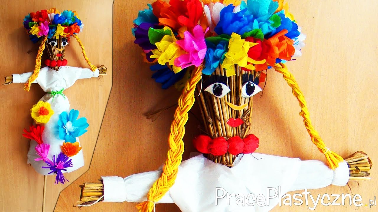 Jak zrobić marzannę ze słomy?