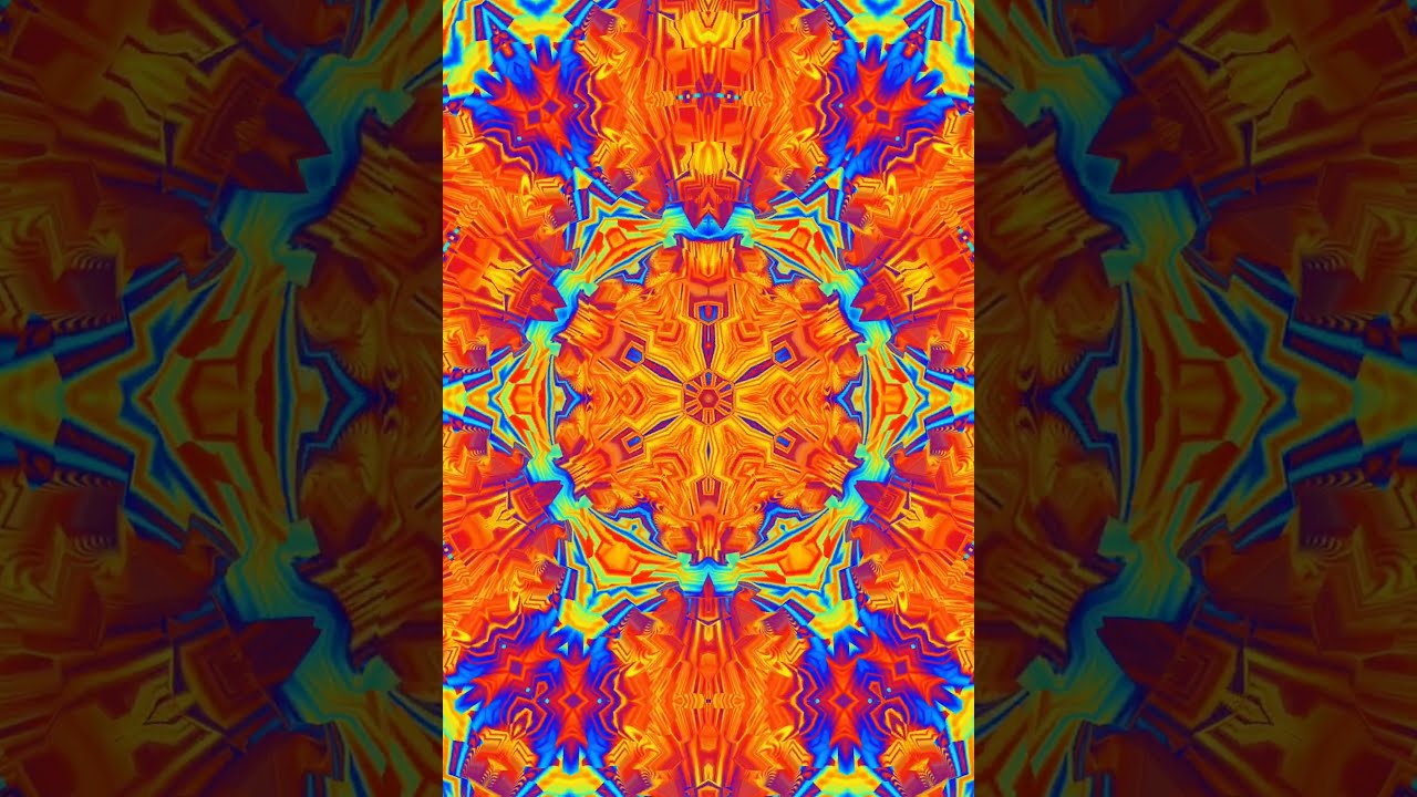 Calming Kaleidoscope Mandalas | Relaxing Geometric Patterns | Kaleidoscope Visuals Video Animation