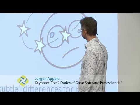 The 7 Duties of Great Software Professionals -- Jurgen Appelo