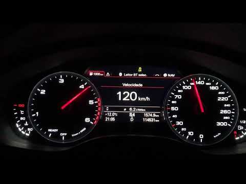 Audi A6 C7 2.0 TDI S tronic | 0-100km/h | Launch Control | Acceleration | 2017