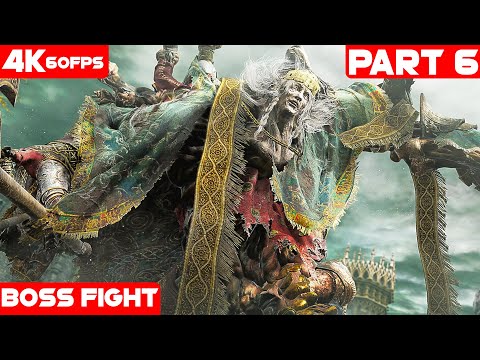 ELDEN RING Gameplay Walkthrough FULL GAME Part 6 BOSS FIGHT [4K 60FPS PC] - No Commentary