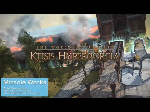 FFXIV: Endwalker | Piano & Drums Cover | Miracle Works (Ktisis Hyperboreia Theme)