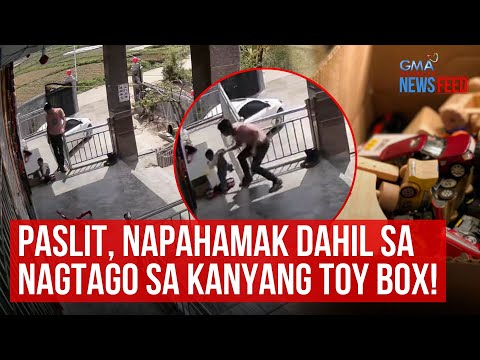 Paslit, napahamak dahil sa nagtago sa kanyang toy box! GMA Integrated Newsfeed