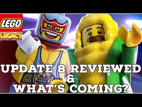 Lego Legacy Heroes Unboxed - Update 8 Reviewed & What's Coming in Update 9?