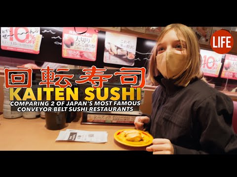 Comparing 2 of Japan's Most Famous Conveyor Belt Sushi Restaurants | Life in Japan Episode 192