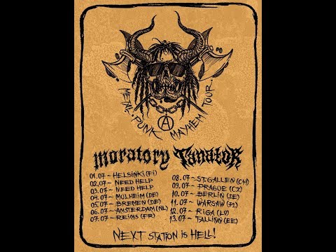 Tanator & Moratory   tour 2018